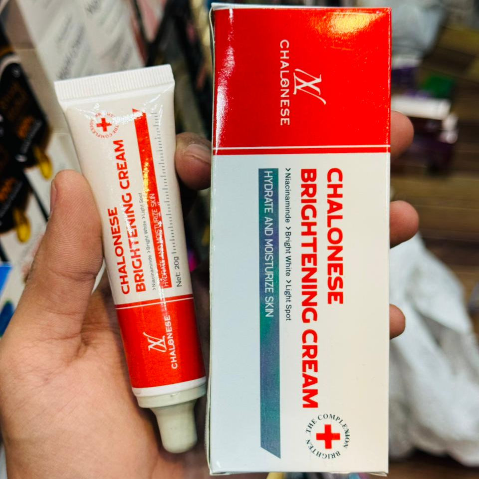 Chalonese Brightening Cream Radiant Glow Gentle Care Everyday Skin Brightening Support - 20g