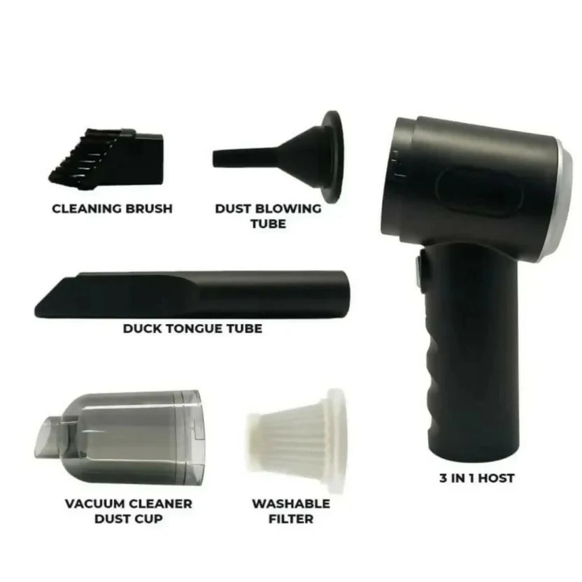 3-in-1 Portable Wireless Vacuum Cleaner